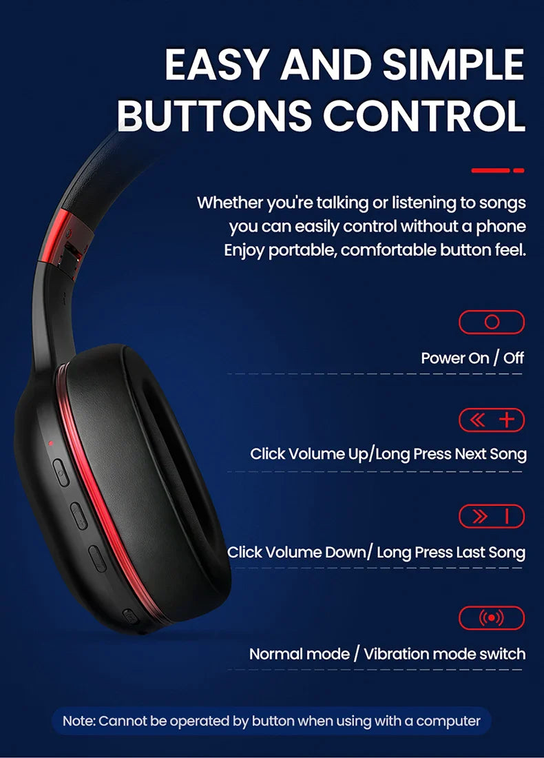 PICUN P80X RGB Bluetooth Wireless Gaming Headset