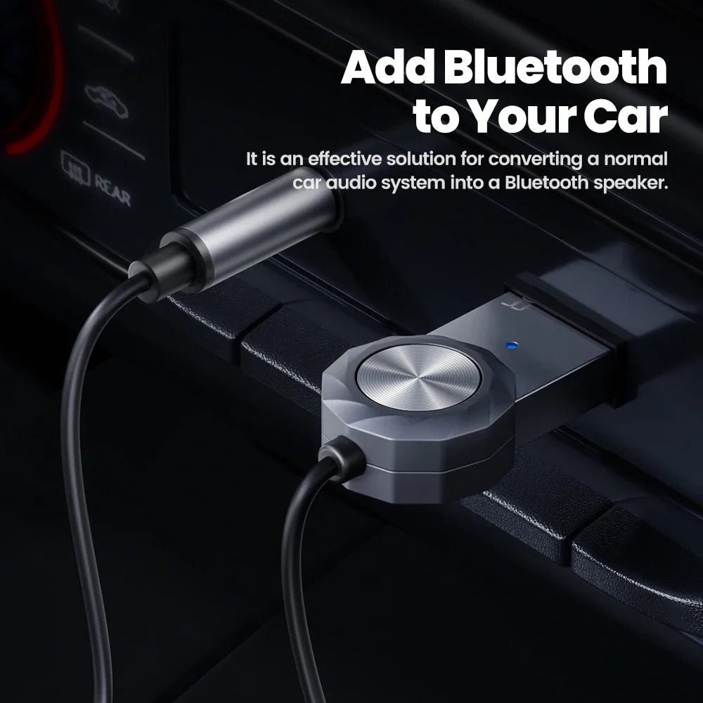 TOOCKI BT01 USB to Aux Bluetooth 5.1 Adapter