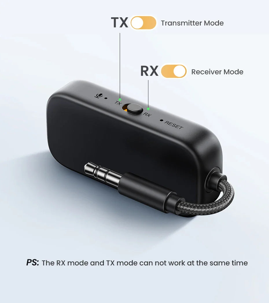 UGREEN CM672 2in1 Aux Bluetooth 5.2 Adapter & Transmitter