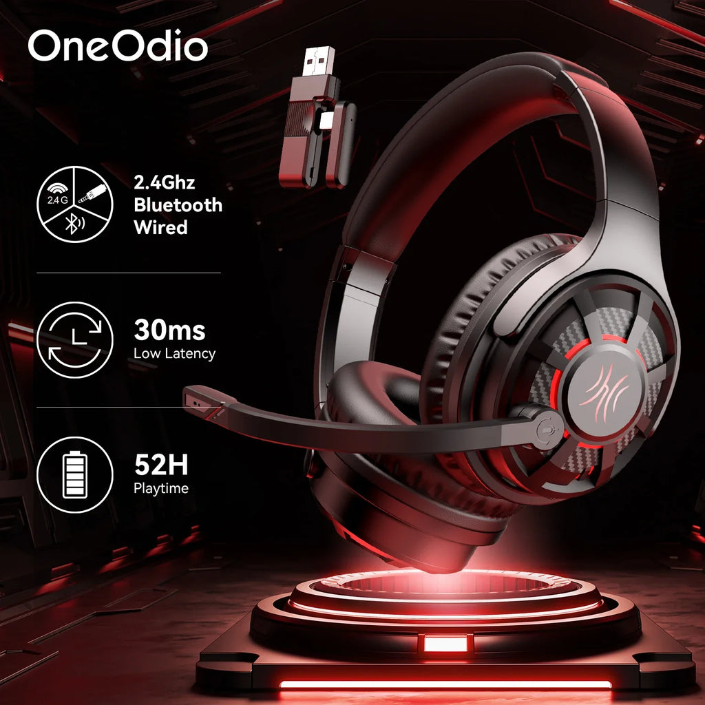 ONEODIO G18BT Bluetooth Wireless Gaming Headset