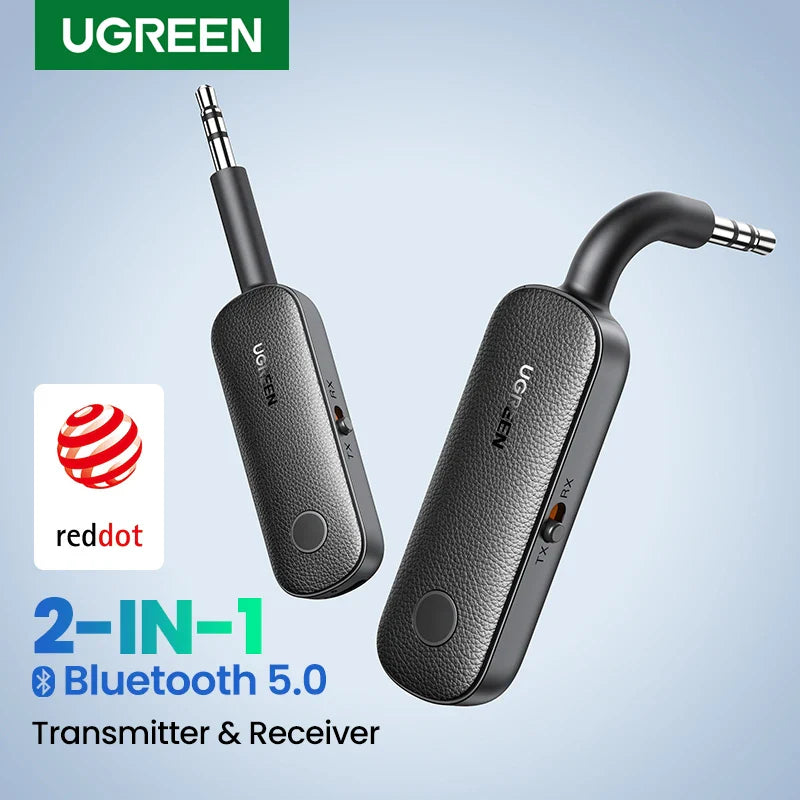 UGREEN CM403 2in1 Aux Bluetooth 5.0 Adapter