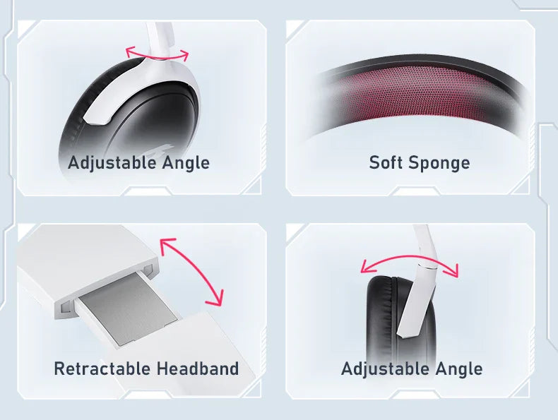 PICUN G3 Surround Sound Wireless Gaming Headset