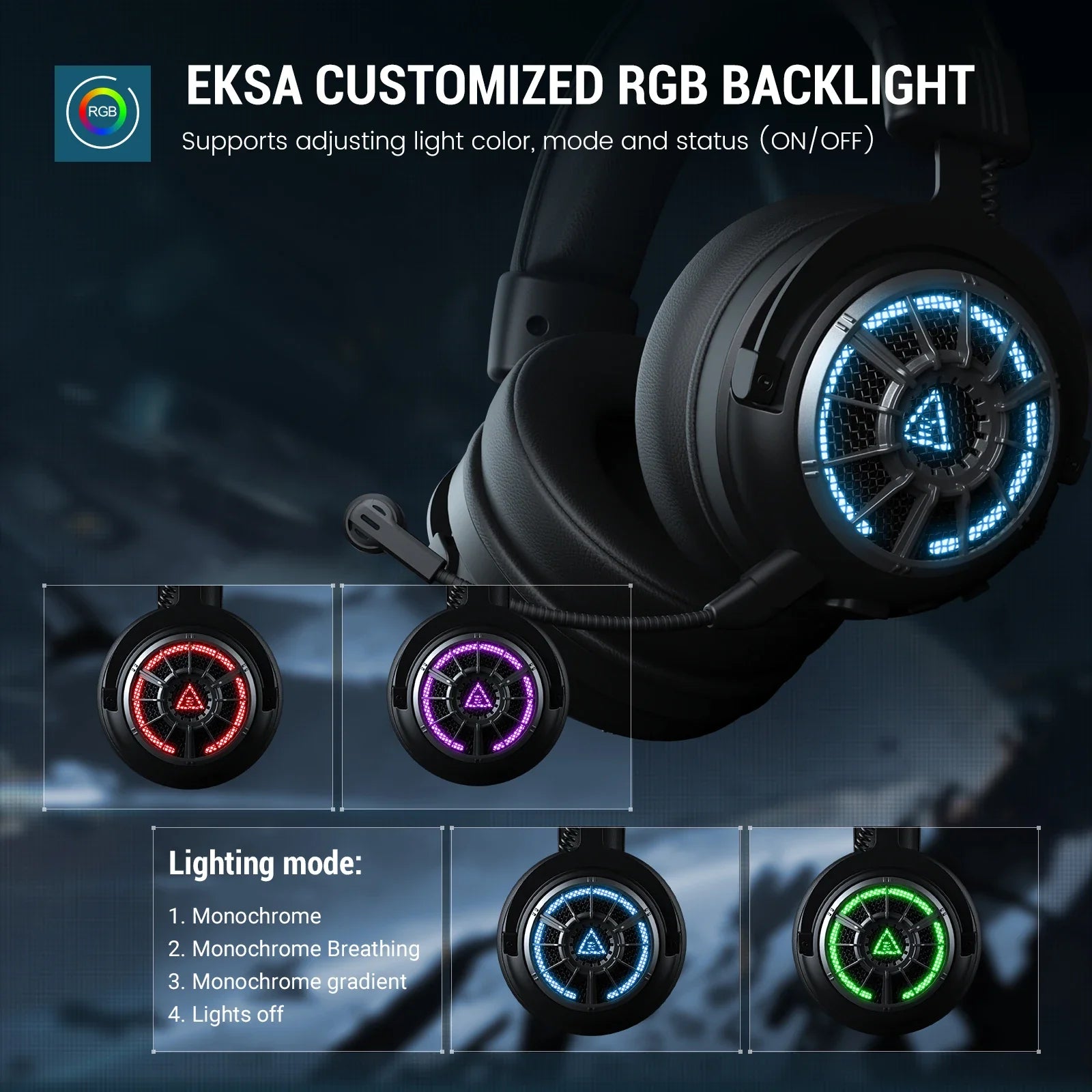EKSA E5000 StarEngine Bluetooth Wireless Gaming Headset