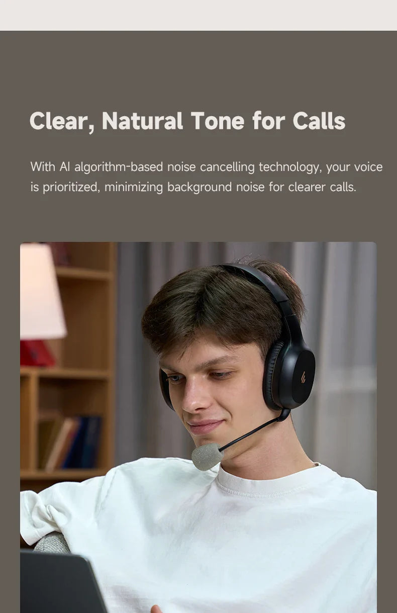 EDIFIER K750W Bluetooth Wireless Headphones with Microphone