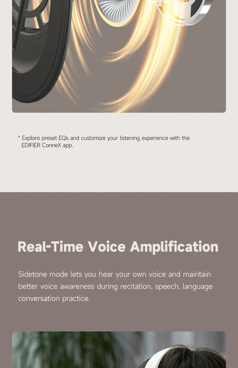 EDIFIER K750W Bluetooth Wireless Headphones with Microphone