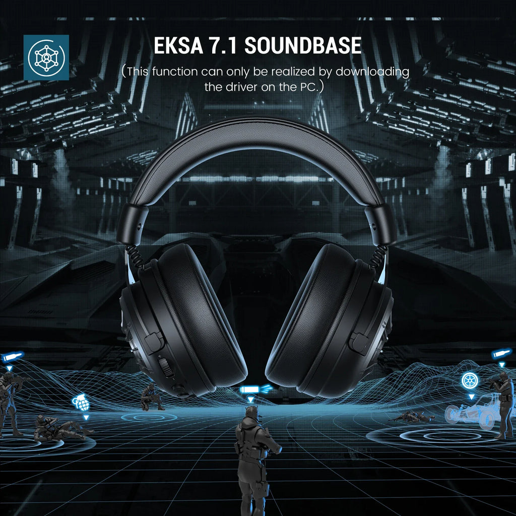 EKSA E5000 StarEngine Bluetooth Wireless Gaming Headset