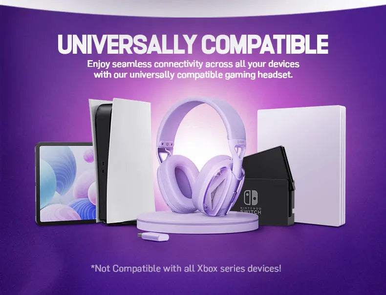 PICUN G1 Surround Sound Wireless Gaming Headset